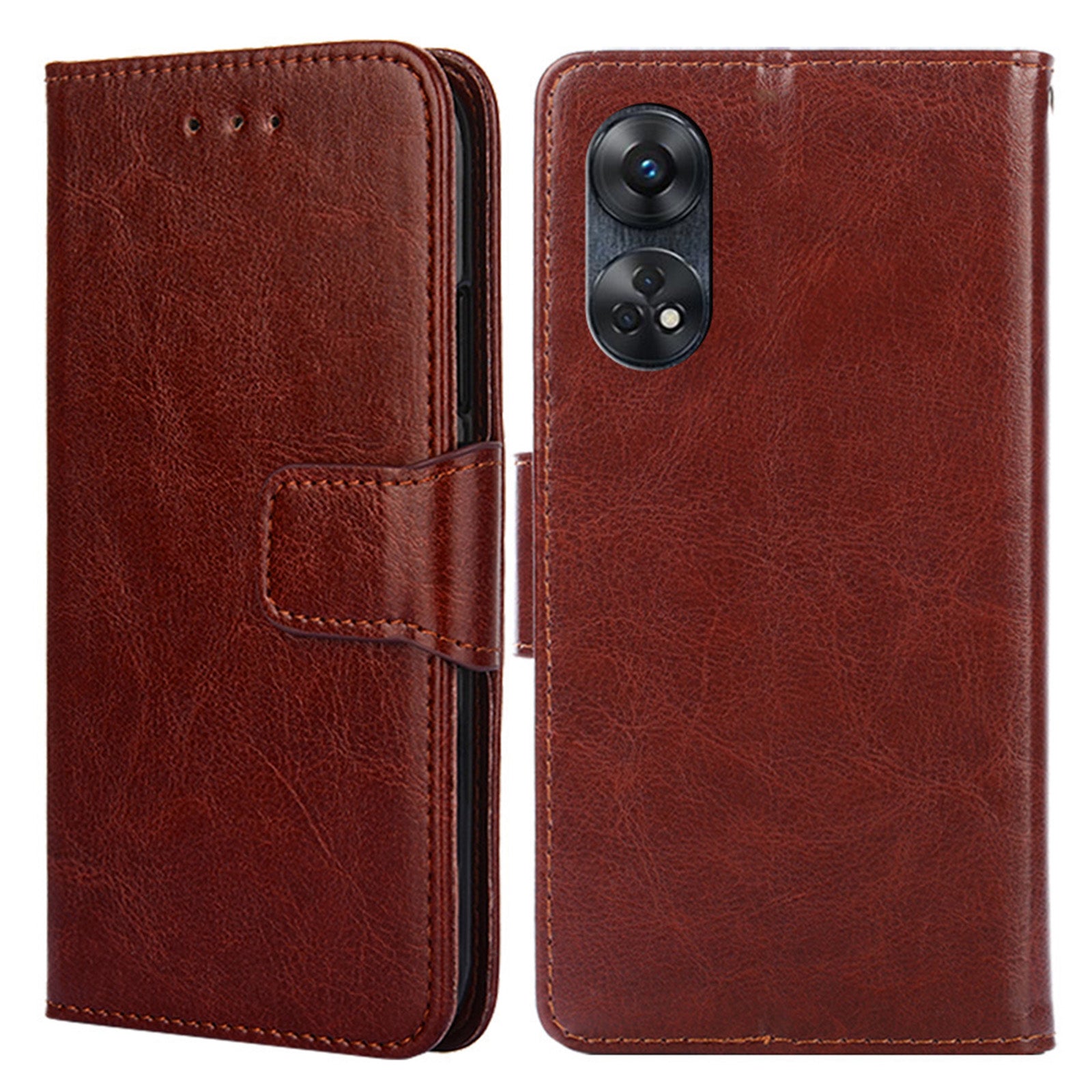 For Oppo Reno8 T 4G Leather Phone Case Wallet Stand Cell Phone Cover For Oppo Reno8 T 4G Leather Phone Case Wallet Stand Cell Phone Cover